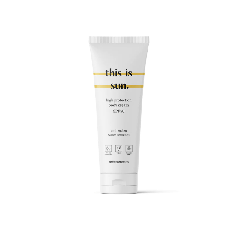 This is sun Body cream SPF50